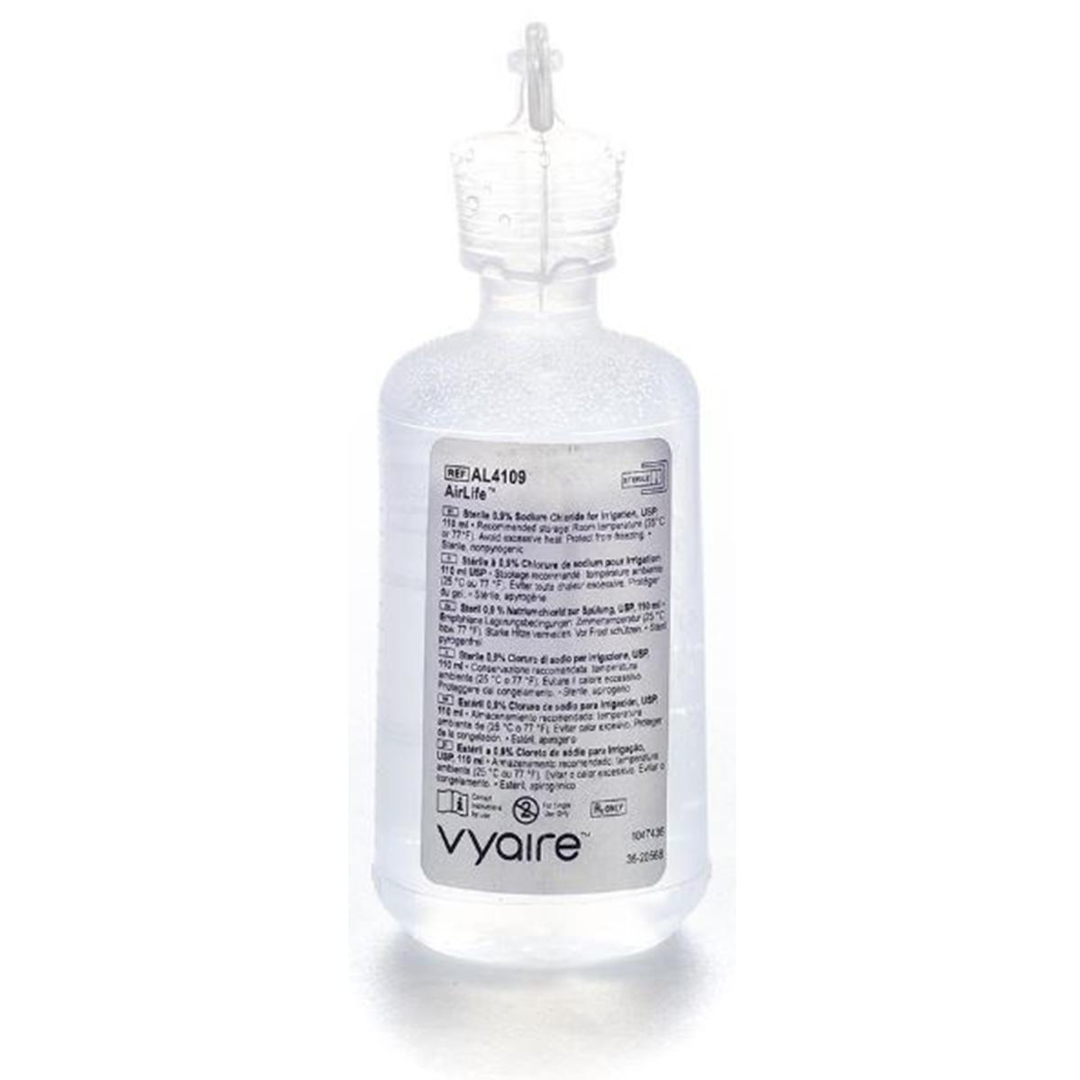 Airlife Sterile 0.9 Sodium Chloride Irrigation Solution 110mL 0.9